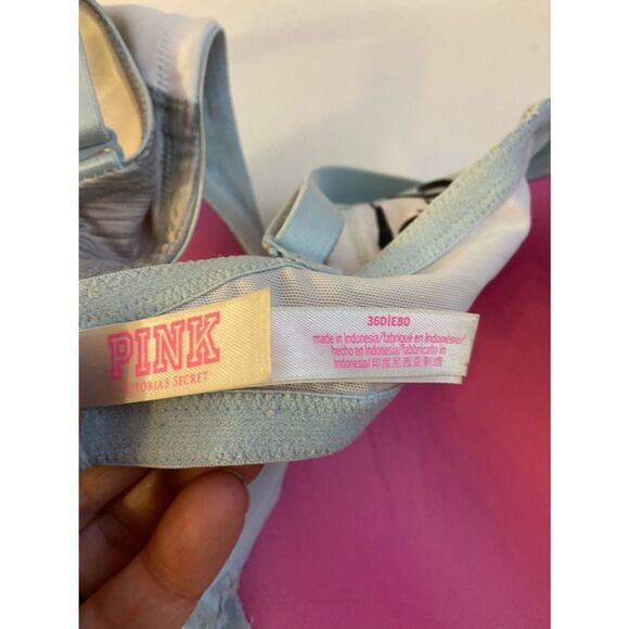 Vs Pink bra 36D wear everywhere push up blue - Picture 5 of 6